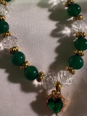 The Green Light Bracelet is a luminous, symbolic piece inspired by hope